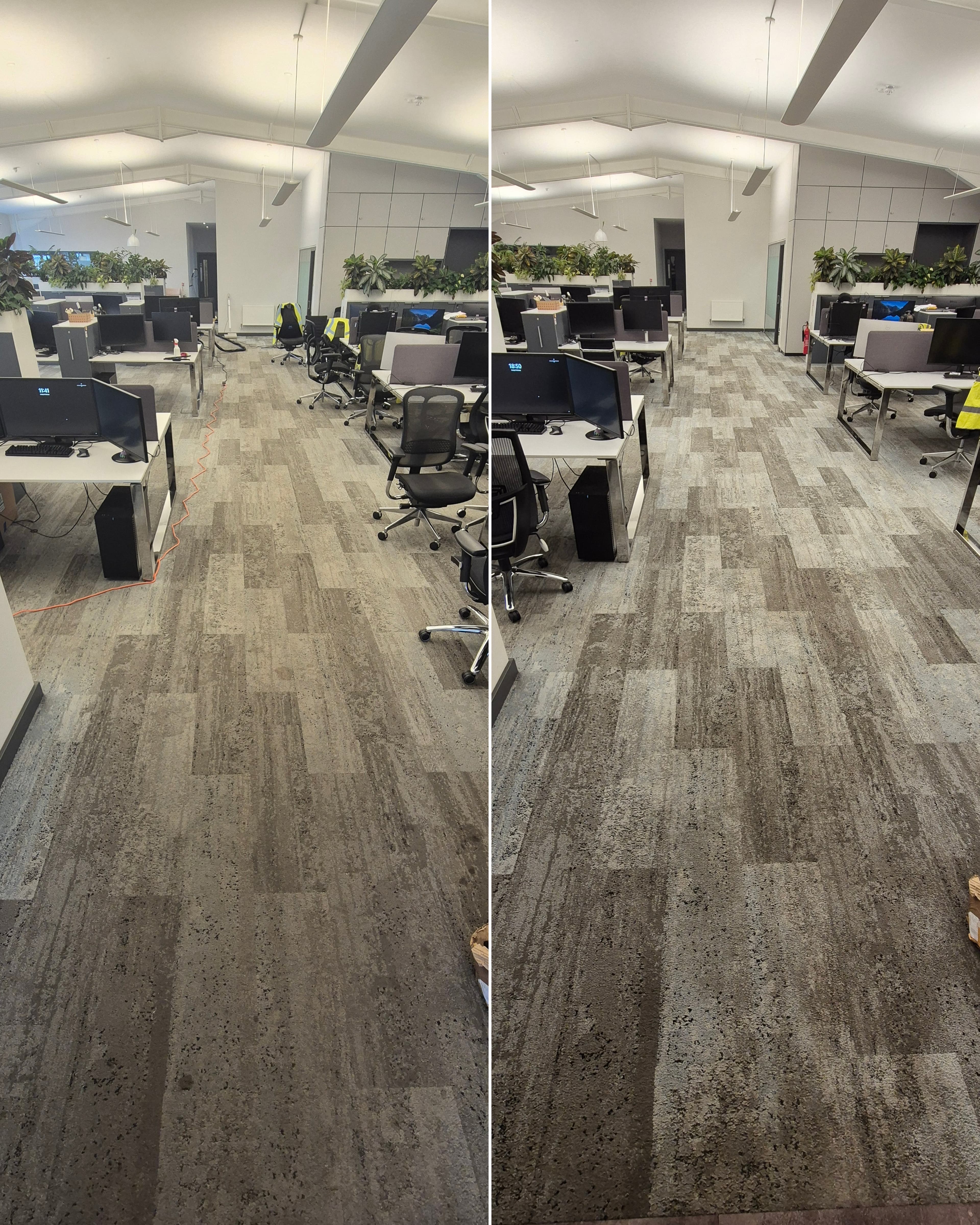 Floor restoration result Midlands